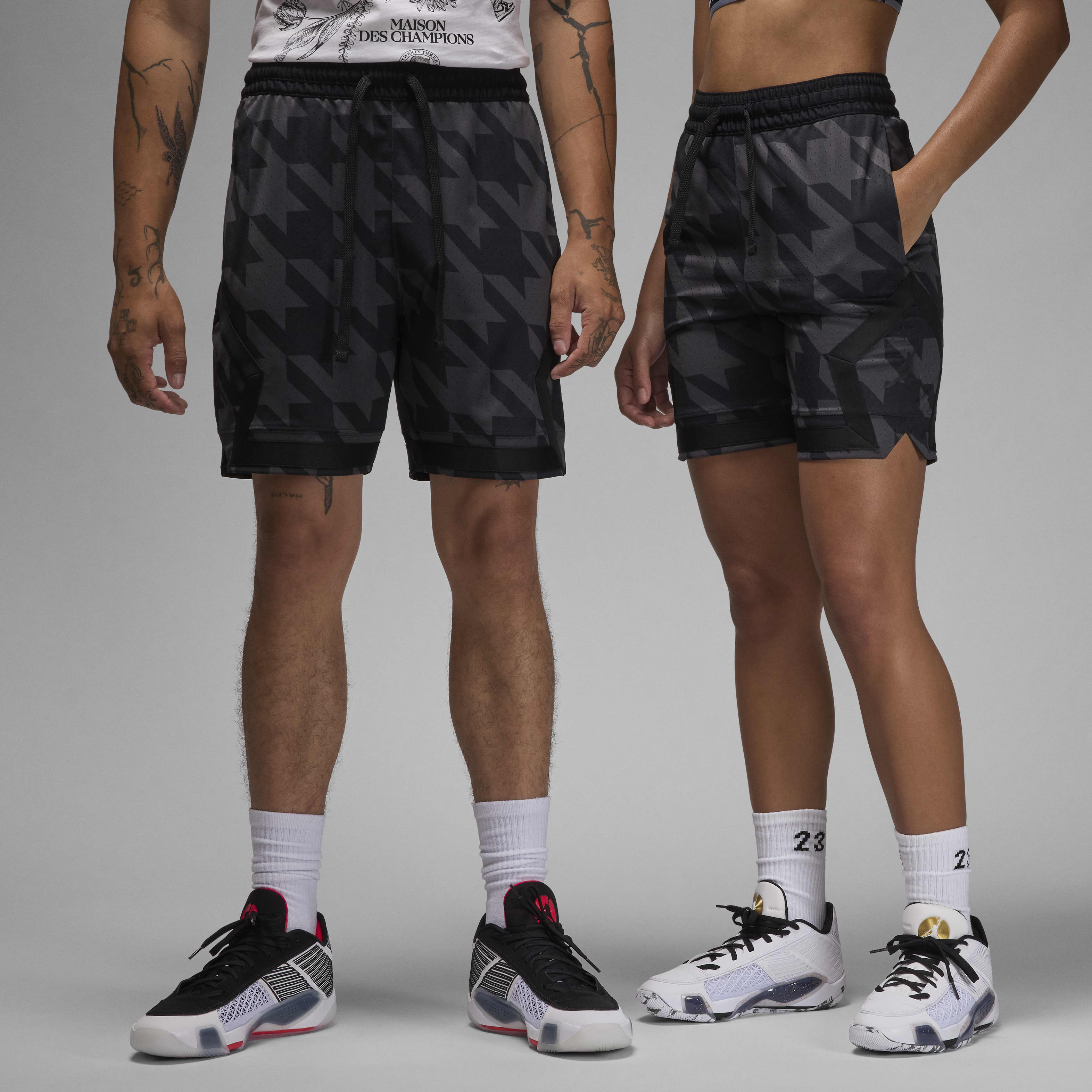 Nike Jordan Sport Men s Dri FIT Printed Diamond Shorts King s Cross
